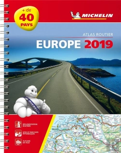 Bertrand.pt - Europe ; Atlas Routier Et Touristique (Édition 2019)