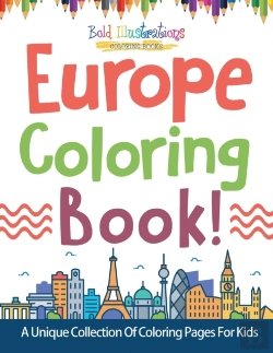 Bertrand.pt - Europe Coloring Book! A Unique Collection Of Coloring Pages For Kids