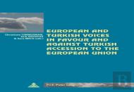 European And Turkish Voices In Favour And Against Turkish Accession To The European Union