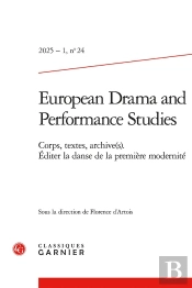 European Drama And Performance Studies