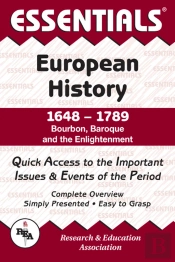 European History: 1648 To 1789 Essentials