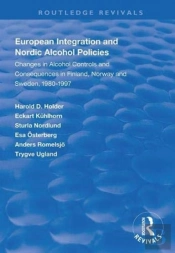 European Integration And Nordic Alcohol Policies