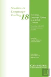 European Language Testing In A Global Context