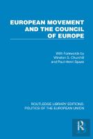 European Movement And The Council Of Europe