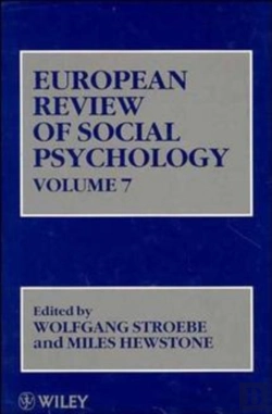 Bertrand.pt - European Review Of Social Psychology, Volume 7