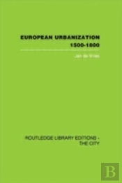 European Urbanization, 1500-1800