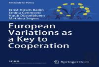 European Variations As A Key To Cooperation