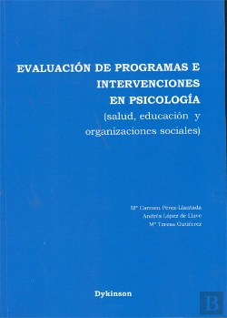 Bertrand.pt - Evaluación De Programas E Intervenciones En Psicología