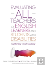 Evaluating All Teachers Of English Learners And Students With Disabilities