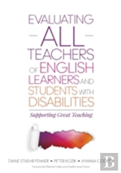 Evaluating All Teachers Of English Learners And Students With Disabilities