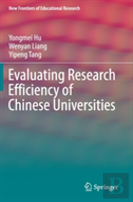 Evaluating Research Efficiency Of Chinese Universities