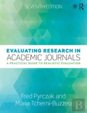 Evaluating Research In Academic Journals