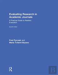 Evaluating Research In Academic Journals