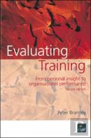 Evaluating Training