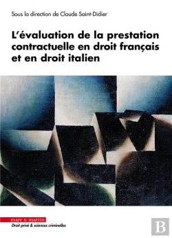 Bertrand.pt - Evaluation De La Prestation Contractuelle En Droit Francais Et En Droit Italien
