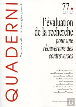 Bertrand.pt - Evaluation De La Recherche Pour Une Reouverture Des Controverses