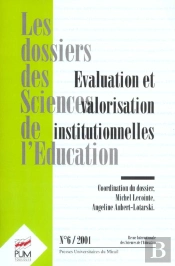 Évaluation Et Valorisation Institutionnelles Revue Les Dossiers Des Sciences De