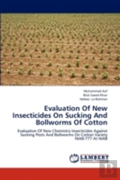 Evaluation Of New Insecticides On Suckin