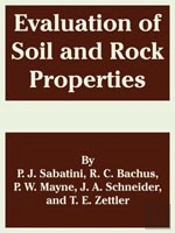 Evaluation Of Soil And Rock Properties