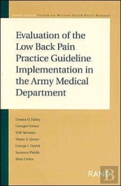 Evaluation Of The Low Back Pain Practice Guideline Implementation In The Army Medical Department