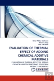 Evaluation Of Thermal Effect Of Adding Chemical Additive Materials