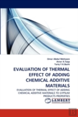 Bertrand.pt - Evaluation Of Thermal Effect Of Adding Chemical Additive Materials