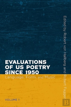 Bertrand.pt - Evaluations Of Us Poetry Since 1950, Volume 1