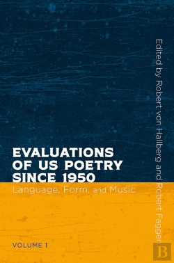 Bertrand.pt - Evaluations Of Us Poetry Since 1950, Volume 1