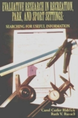 Bertrand.pt - Evaluative Research In Recreation, Park And Sport Settings