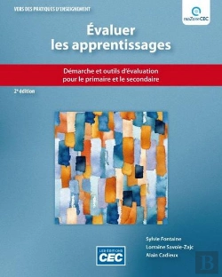 Bertrand.pt - Évaluer Les Apprentissages : Démarche Et Outils D'Évaluation (2e Édition)