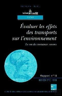 Bertrand.pt - Evaluer Les Effets Des Transports Sur L'Environnement ; Le Cas Des Nuisances Sonores
