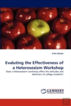 Bertrand.pt - Evaluting The Effectiveness Of A Heterosexism Workshop