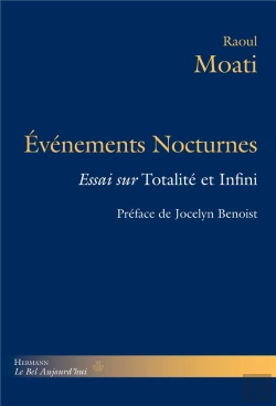 Bertrand.pt - Evenements Nocturnes ; Essai Sur Totalité Et Infini