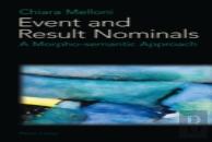 Event And Result Nominals