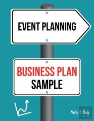 Event Planning Business Plan Sample