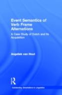 Event Semantics Of Verb Frame Alternations