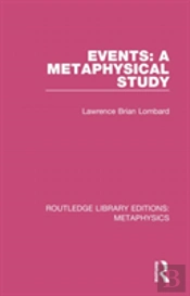 Events: A Metaphysical Study