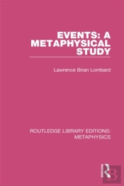 Events: A Metaphysical Study