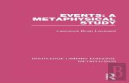Events: A Metaphysical Study