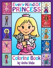 Every Kind Of Princess Coloring Book