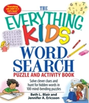'Everything' Kids' Word Search Puzzle And Activity Book