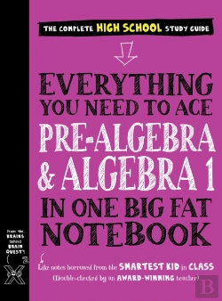 Bertrand.pt - Everything You Need To Ace Pre-Algebra And Algebra I In One Big Fat Notebook