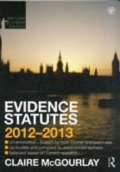 Evidence Statutes 2012-2013