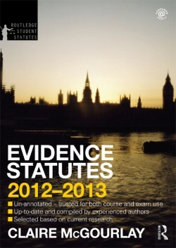 Bertrand.pt - Evidence Statutes 2012-2013