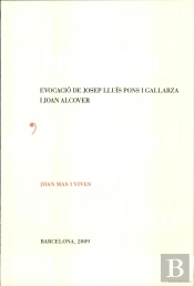 Evocacio De Josep Lluis Pons I Gallarza I Joan Alcover