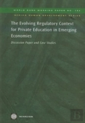 Evolving Regulatory Context For Private Education In Emerging Economies