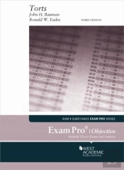 Exam Pro On Torts (Objective)
