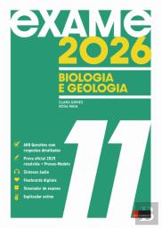 Exame 2026 - Biologia e Geologia 11.º Ano