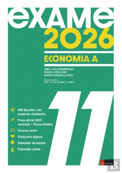 Bertrand.pt - Exame 2026 - Economia A 11.º Ano