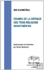 Examen De La Critique Des Trois Religions Monotheistes